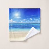 *New* karibisches Sommer Dreamz Tuch-Set Badhandtuch Set (Waschlappen)