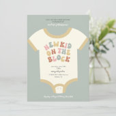 New Kid on the Block Baby Shower (Stehend Vorderseite)