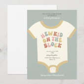 New Kid on the Block Baby Shower (Vorne/Hinten)