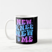 New Knee New Me Funny Knee Replacement Surgery Rec Kaffeetasse (Links)