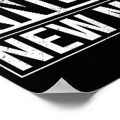 New Knee New Me Funny Knee Replacement Surgery Rec Poster (Ecke)