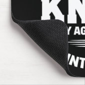 New Knee Replacement Surgery Get Well Recovery Gag Mousepad (Ecke)