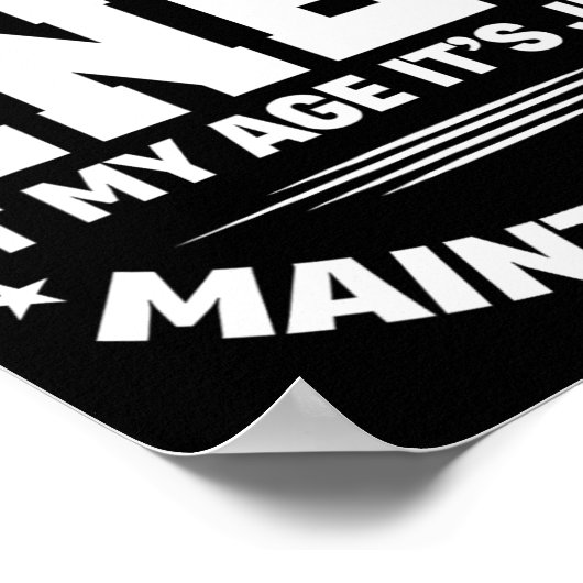 New Knee Replacement Surgery Get Well Recovery Gag Poster (Ecke)