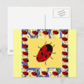 New Lady Bugs Postkarte (Vorne/Hinten)