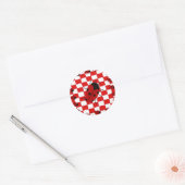 New Lady Bugs Runder Aufkleber (Umschlag)