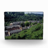 New Lanark Scotland Postcard Poster Fotoblock (Vorderseite)