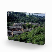 New Lanark Scotland Postcard Poster Fotoblock (Rechts)