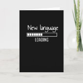New Language Loading , , , fremdsprachige Karte (Vorderseite)