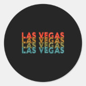 New Las Vegas Love Uni For Holidays In Vegas Runder Aufkleber