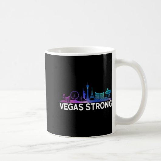 New Las Vegas Strong For Men, Women And Youth Kaffeetasse (Rechts)