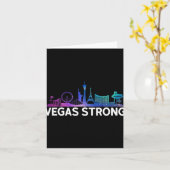 New Las Vegas Strong For Men, Women And Youth Karte (Gelbe Blume)
