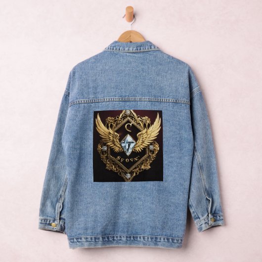 New Letest Fashion Denim Jacket Eagle Featjer Jeansjacke (Hangar)