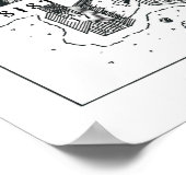 New Liberty Poster Map (28 x 20 Version) (Ecke)