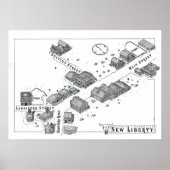 New Liberty Poster Map (28 x 20 Version) (Vorne)