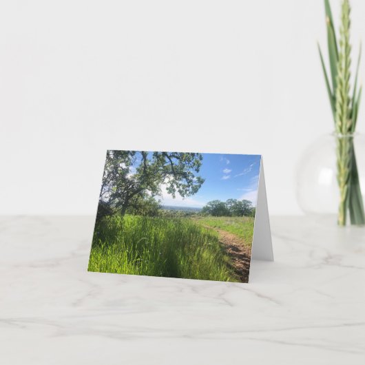 New Life - 2 Dankeskarte (Vorderseite)