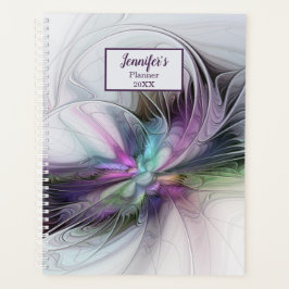New Life, farbenfrohe Abstrakte Fraktal Fantasie N Planer