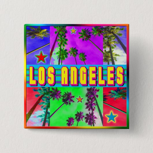 New Life: "Los Angeles" Button (Vorderseite)