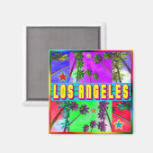 New Life: "Los Angeles" Magnet (Vorderseite/Rückseite)
