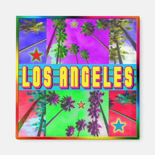 New Life: "Los Angeles" Magnet (Vorne)