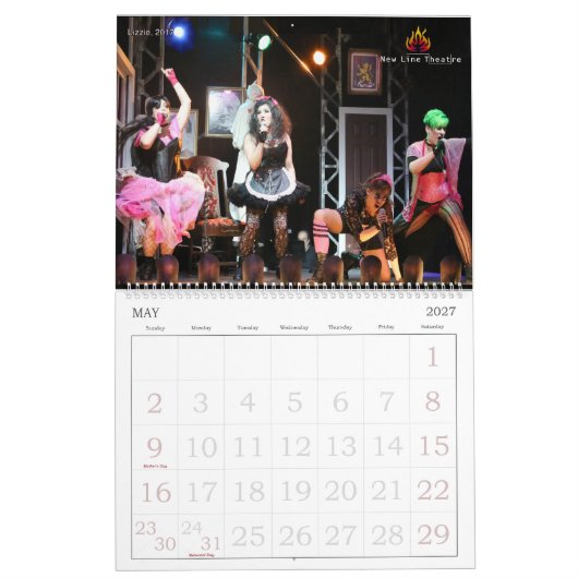 New Line Theater 2024 Kalender (Mai 2027)