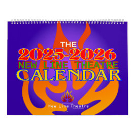 New Line Theatre-Kenderkalender 2025-2026 Kalender
