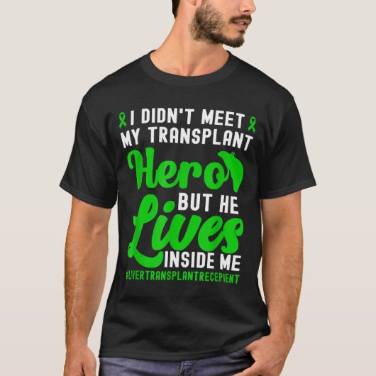 New Liver Owner Funny Liver Transplant Survivor T-Shirt (Vorderseite)