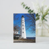 New London Harbour Light Postkarte (Stehend Vorderseite)