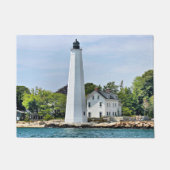 New London Harbour Lighthouse, CT Door Mat Fußmatte (Vorderseite)