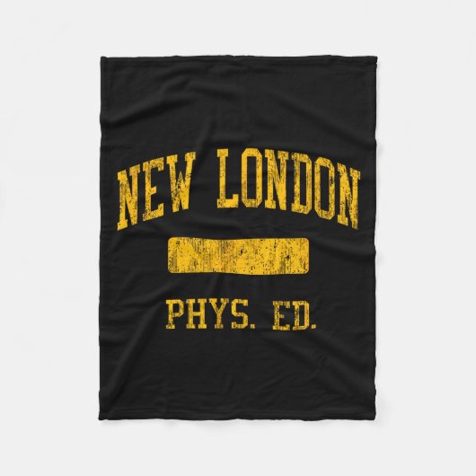 New London High School Hs New London Ct Phys Ed Fleecedecke (Vorderseite)