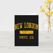 New London High School Hs New London Ct Phys Ed Karte (Gelbe Blume)