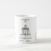 New London Ledge Lighthouse - Connecticut - BD Kaffeetasse (Mittel)