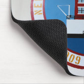 New London Ledge Lighthouse, Connecticut Mousepad (Ecke)