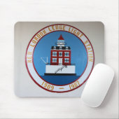 New London Ledge Lighthouse, Connecticut Mousepad (Mit Mouse)