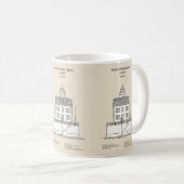 New London Ledge Lighthouse - Connecticut - SBD Kaffeetasse (VorderseiteRechts)