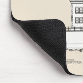 New London Ledge Lighthouse - Connecticut - SBD Mousepad (Ecke)