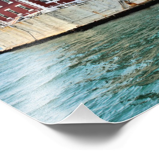 New London Ledge Lighthouse, CT Foto Print (Ecke)