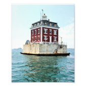 New London Ledge Lighthouse, CT Foto Print (Vorne)