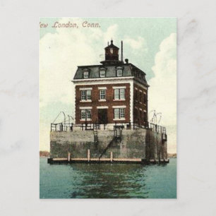 New London Ledge Lighthouse Postkarte