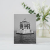 New London Ledge Lighthouse Postkarte (Stehend Vorderseite)