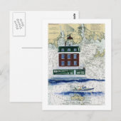 New London Ledge Postkarte (Vorne/Hinten)
