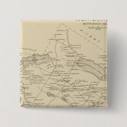 New London, Scytheville Button (Vorderseite)