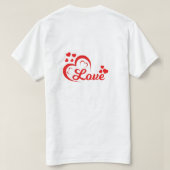 New Love T-Shirt (Design Rückseite)