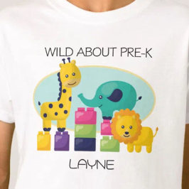 New Low Price! Cute, PERSONALIZED Pre-K T-Shirt