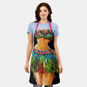 NEW Luau oder Kitchenlachen Schürze (Getragen)