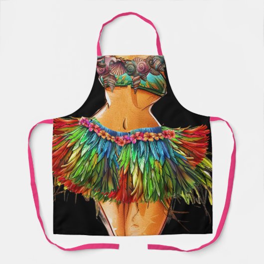 NEW Luau oder Kitchenlachen Schürze (Vorderseite)