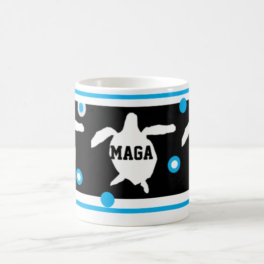 NEW MAGA Sea Turtles Kaffeetasse (Mittel)