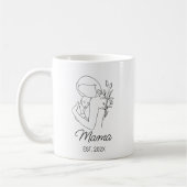New Mama und Baby Kaffeetasse (Links)