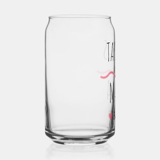 New Mama with Custom Name, Title & Est. Year Dosenglas (Rechts)