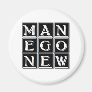 New Man Now Magnet