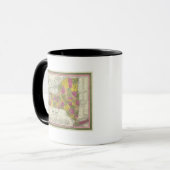 New Map of New York 2 Tasse (Vorderseite Links)